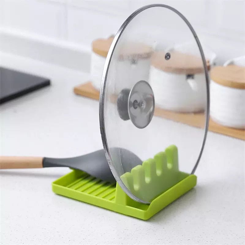 4 Step Spoon Holder for Kitchen Utensils, Pot Lid Holder Stand for Kitchen, Multifunction Kitchen Cooking Display Rack 4 Step Spoon Holder for Kitchen Utensils, Pot Lid Holder Stand for Kitchen, Multifunction Kitchen Cooking Display Rack
